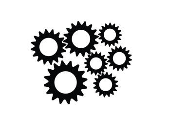 Interlocking gears symbolize collaboration, progress, and effective teamwork in business.