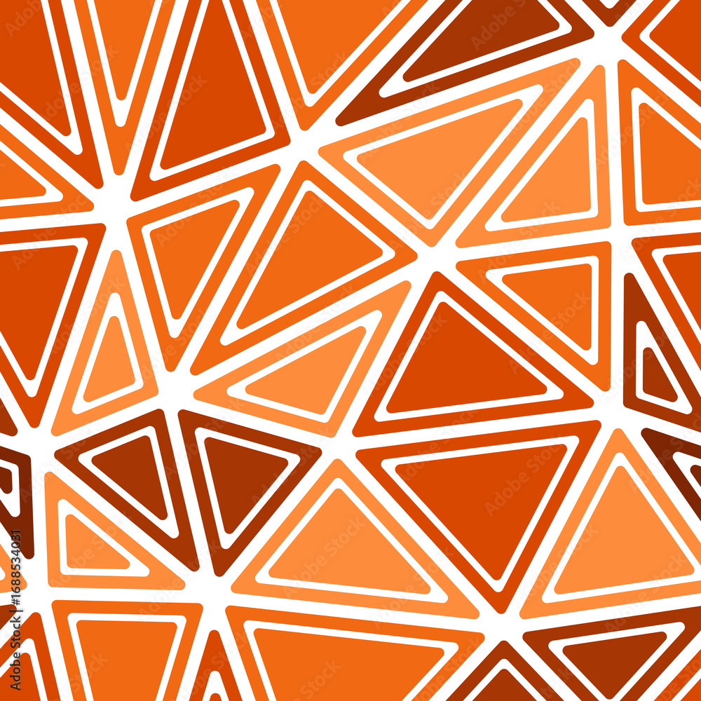 Poster geometric pattern. rounded solid shapes in frames. big triangles size. mono tone style. repeatable p