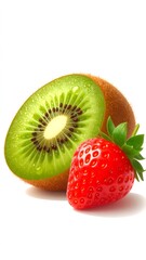 Fresh kiwi and strawberry (1)