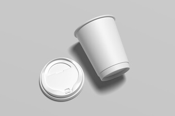 Coffee Cup Blank Mockup