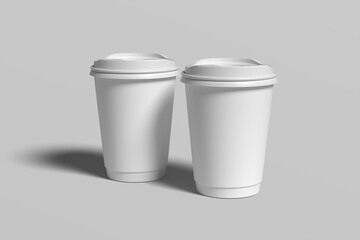 Coffee Cup Blank Mockup