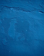 Deep blue textured wall