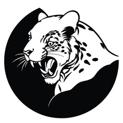 Adobe IllPhotorealistic close-up of a snow leopard stalking across icy boulders, golden morning rays catching its eyes, mist rising. ustrator Artwork