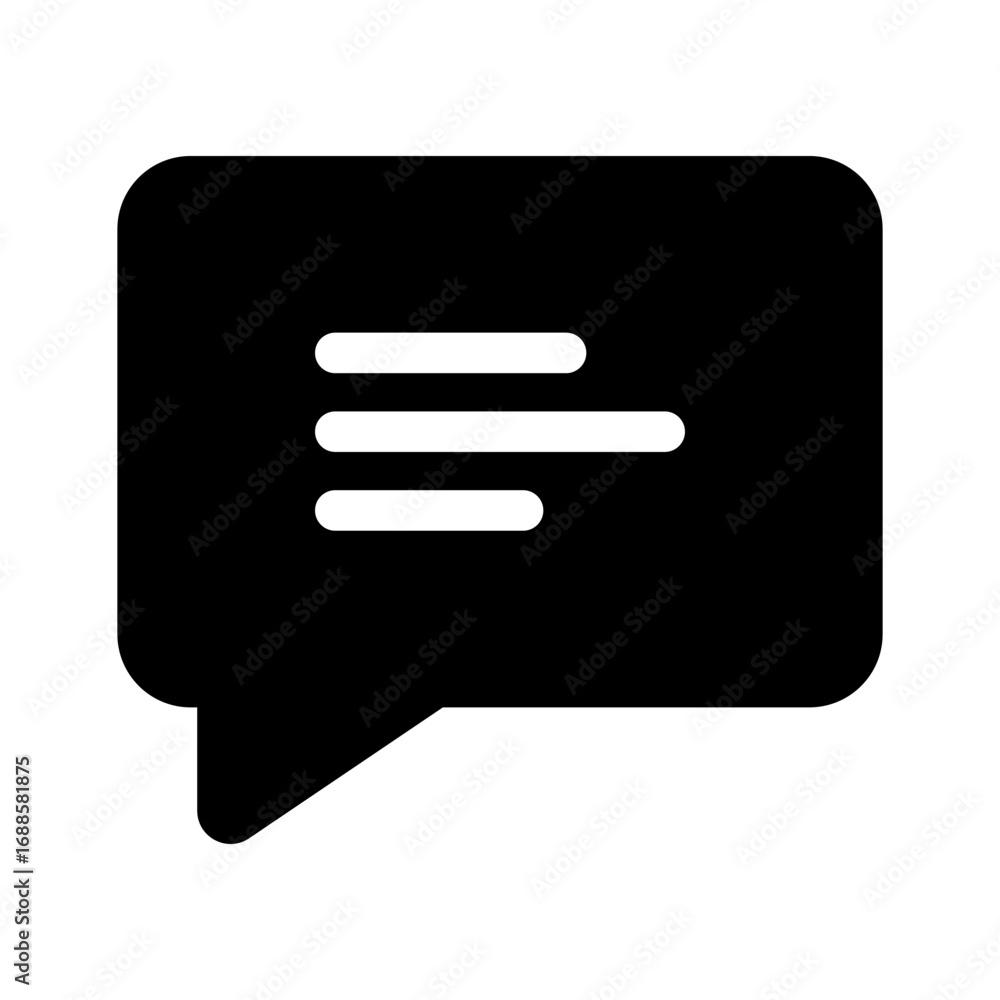 Aufkleber set of chat message bubbles vector icon. communication icons. talk bubble, dialog. web icon set. onl