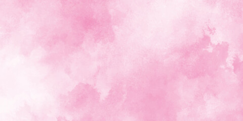 Pink water color paint wall Background. Soft pink grunge background frame.pink grunge texture abstract background,watercolor smoke background texture. abstract fringe and bleed paint drips and drops,