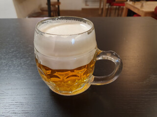 Czech lager beer glass