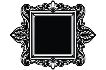 picture frame vector
