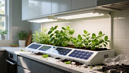 Eco-Friendly Kitchen Sustainable Innovation with Indoor Gardening Product