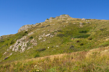 Seven-headed mountain range, Tuapse region, Russia.
