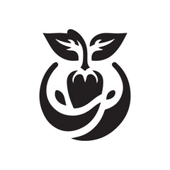 2d chili logo with white background