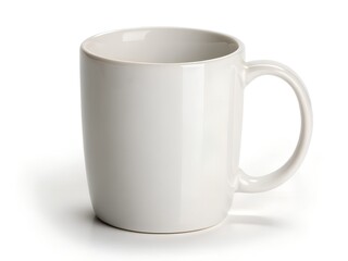 white cup isolated