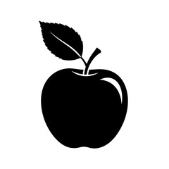 red apple vector illustration