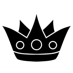Fototapeta premium vector crown icon