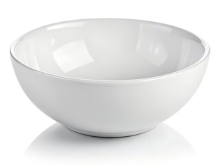 empty white bowl