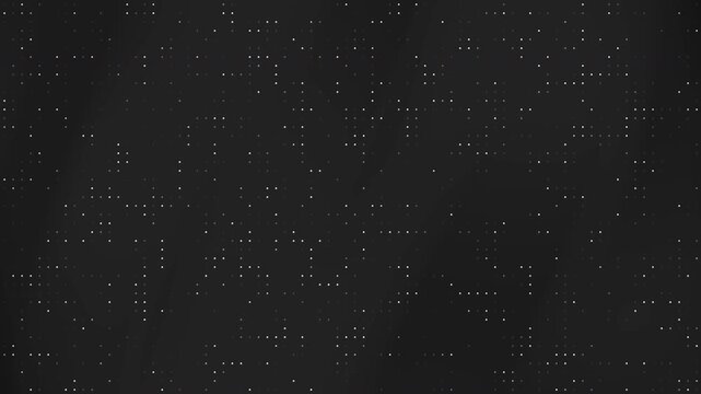 Abstract background of light dots on a dark space. Great for design projects needing a unique, mysterious atmosphere or futuristic theme.