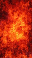 Obraz premium Dynamic swirls of blazing orange, red, and yellow create an intensely hot and energetic abstract texture, filling the frame with fire-like patterns