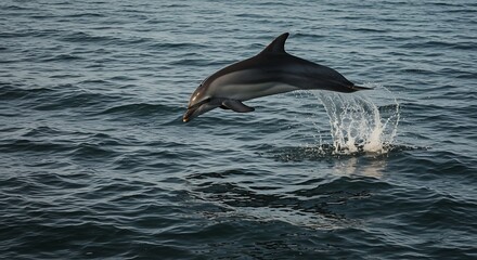 Fototapeta premium Ocean's Silver Leap
