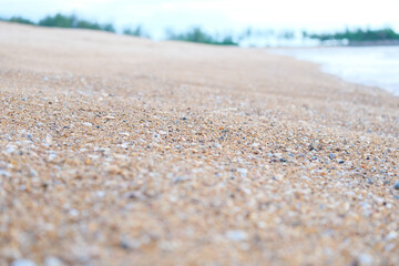 sand on the beach
