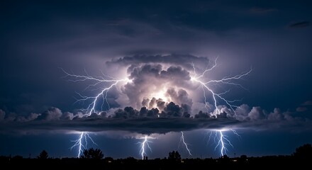 Night's Electric Embrace