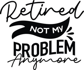 Retirement SVG Design