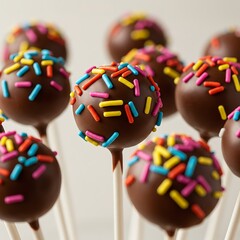 Obraz premium Chocolate Symphony in Sprinkles