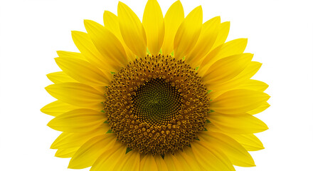 Obraz premium sunflower isolated on white background