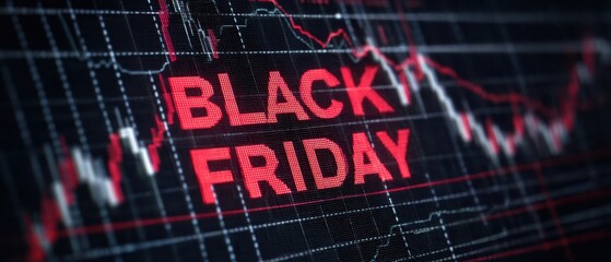 The Dynamic Stock Chart Displaying Black Friday Investment Trends