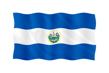 Digital composite. 

Flag of El Salvador. 

On September 15th El Salvador celebrates its Independence Day 
bandera, dia de indepencia, Salvadorian,