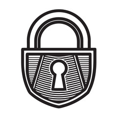 vector lock icon