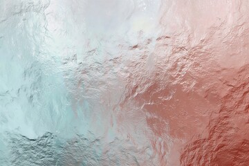 Fototapeta premium Abstract frosted glass texture in blue and red tones
