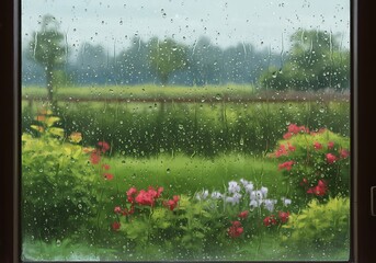 Rain-Kissed Eden