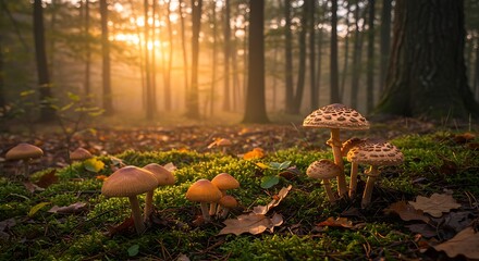 Golden Hour Fungi