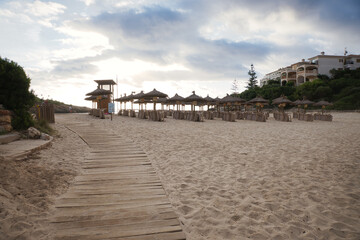 Cala Mendia beach in Mallorca
