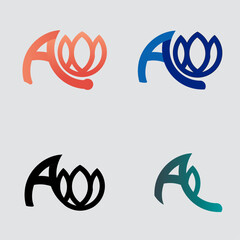 Obraz premium Blooming Identity AW Logos Rooted in Resilience