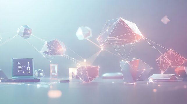 Digital business stock market chart showing global network connection - Powered by Adobe