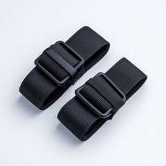 Black Adjustable Strap with Buckle for Various Applications and Uses