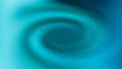 Abstract Swirling Teal and Blue Vortex Background