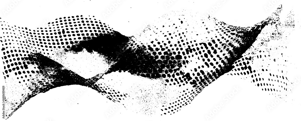 Poster dynamic black and white abstract line art background for modern design projects