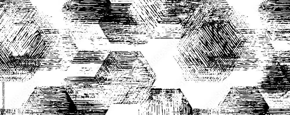 Poster geometric abstract line art seamless pattern design for modern backgrounds
