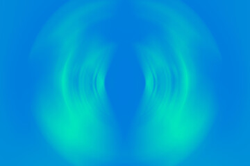 Vibrant Teal and Blue Abstract Background: Swirling Design for Presentations