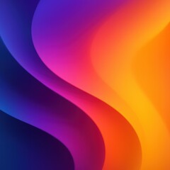 Abstract Colorful Waves Background texture design vibrant