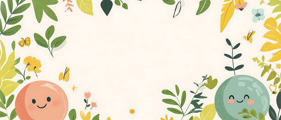 recycling and nature themes: photos of trees sprouting from waste, Earth held above trash, and green initiatives with ample blank spaces for environmental messages.