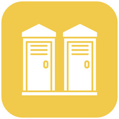 Portable bathroom Icon