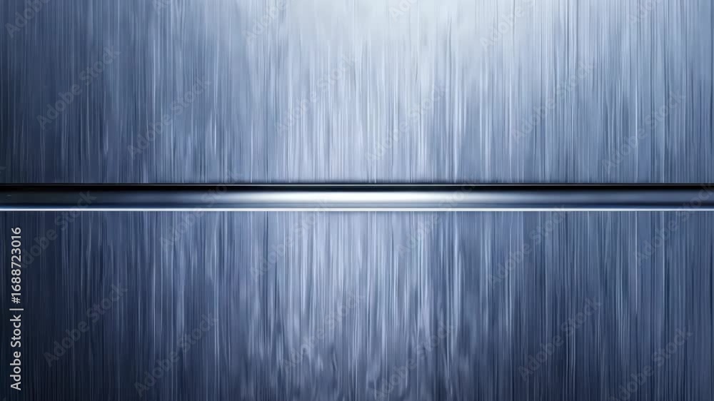 Poster this image features a close-up of a metallic surface with a sleek steel texture. the subtle brush st