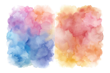 Fototapeta premium Pastel Watercolor Gradient Background with Soft Artistic Texture