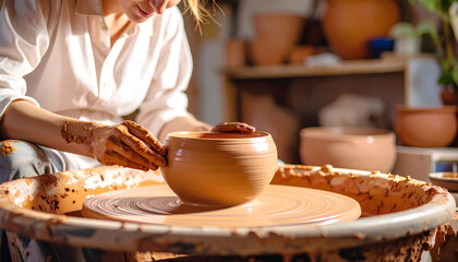 hands of a potter