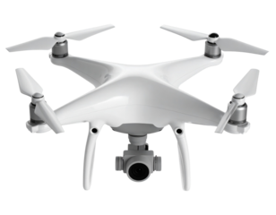 Minimalist Drone in Clean Studio Setup