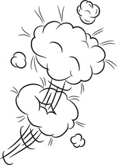 Unique hand-drawn anime and manga motion elements. This vector set includes expressive speed clouds, dynamic lines, emotional doodles, speech bubbles, and action effects – perfect for ad