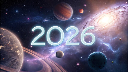 Futuristic SpaceThemed New Year