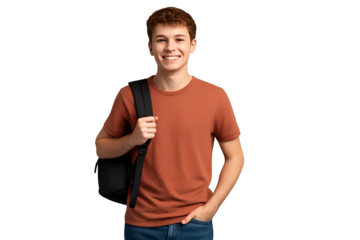 portrait of a young handsome man